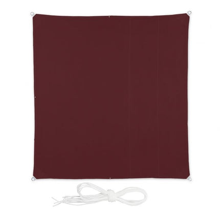 Sun sail square maroon