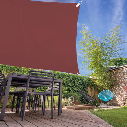 Sun sail square maroon