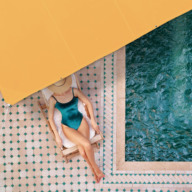 Sun sail square yellow