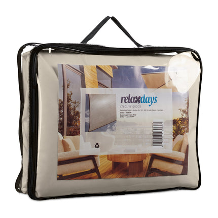Sun sail trapezoidal beige