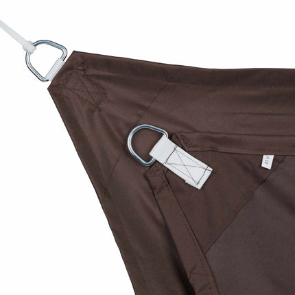 Sun sail trapezoidal brown