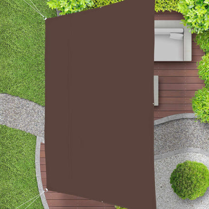 Sun sail trapezoidal brown