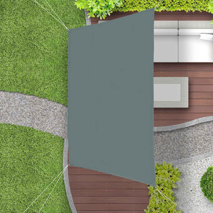 Sun sail trapezoidal gray
