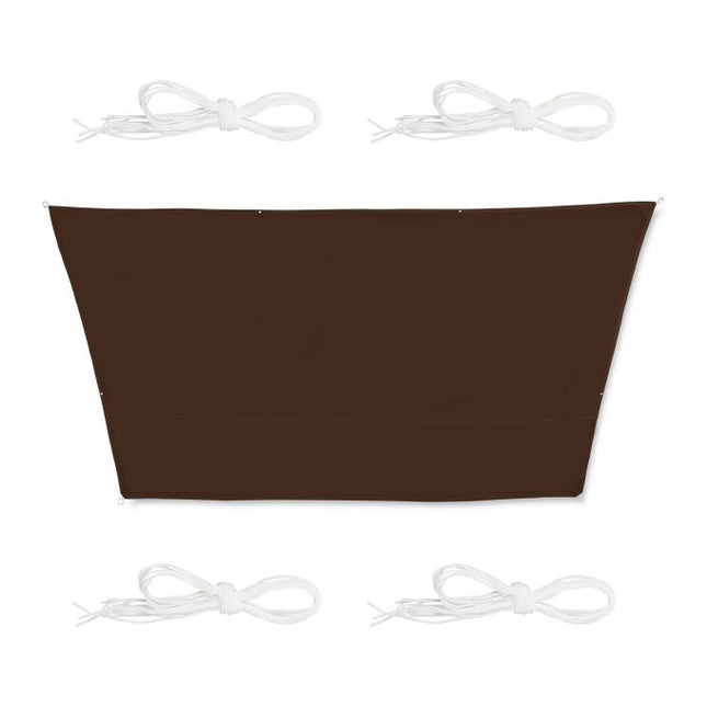 Sun sail trapezoidal gray