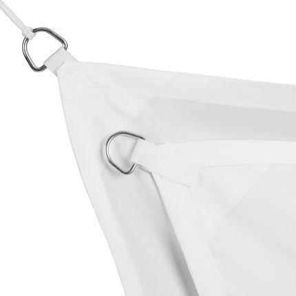 Sun sail trapezoidal white
