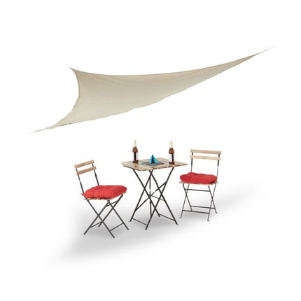 Sun sail triangular beige