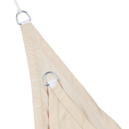 Sun sail triangular beige