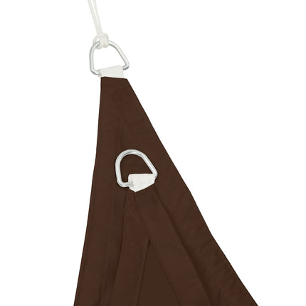 Sun sail triangular brown