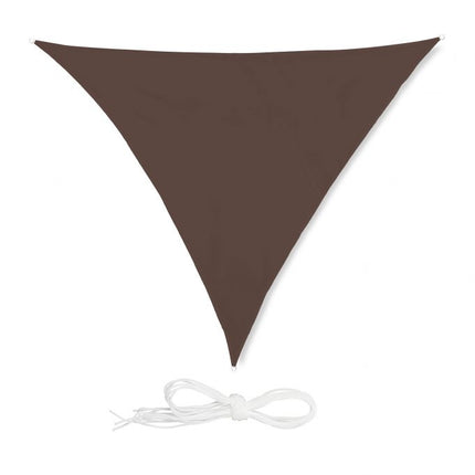 Sun sail triangular brown