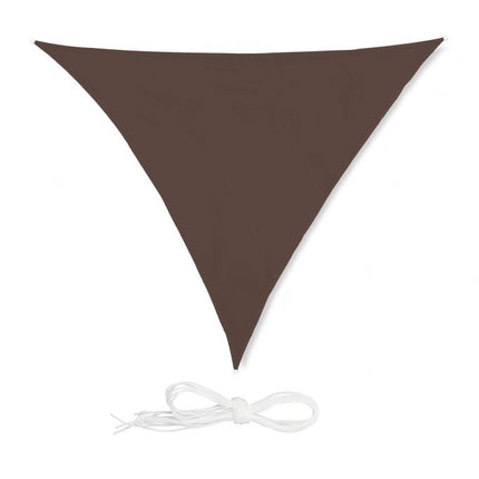 Sun sail triangular brown