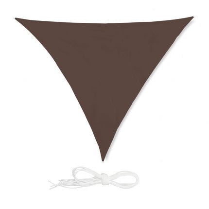 Sun sail triangular brown