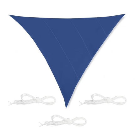 Sun sail triangular dark blue