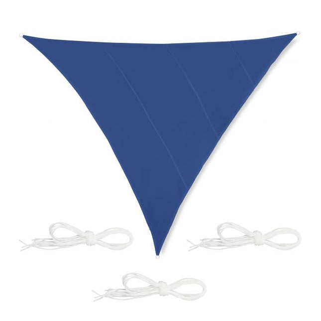 Sun sail triangular dark blue