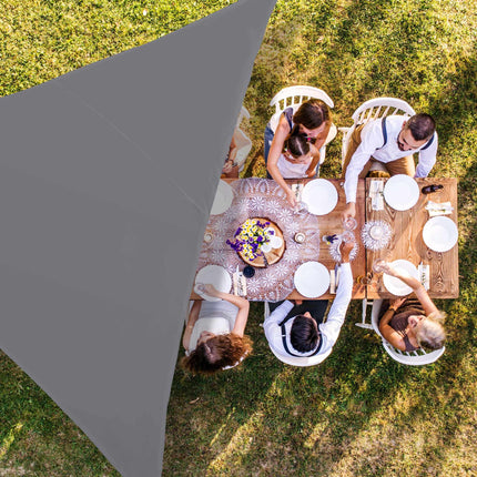 Sun sail triangular grey