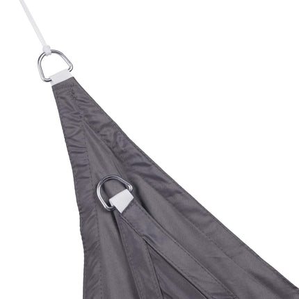 Sun sail triangular grey