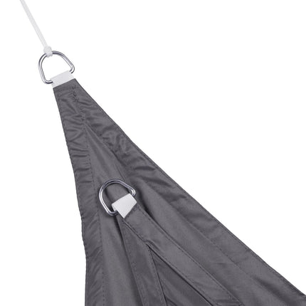 Sun sail triangular grey