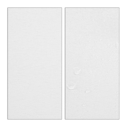 Sun sail triangular white