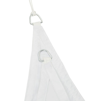 Sun sail triangular white