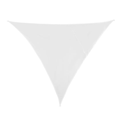 Sun sail triangular white