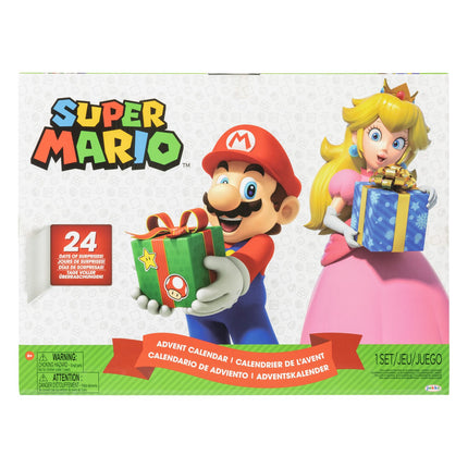 Super Mario Advent Calendar with 24 Collectible Figures