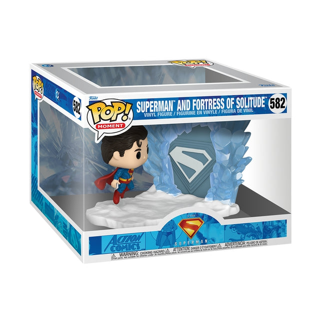 Superman Funko Pop! Vinyl Figure with Fortress of Solitude Display
