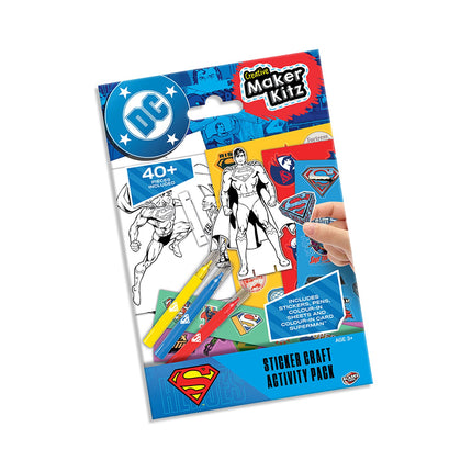 Superman Sticker Activity Set for Kids, Creative Fun