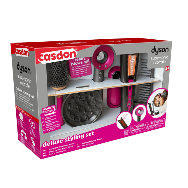 Supersonic Hair Dryer and Corrale Straightener Styling Set