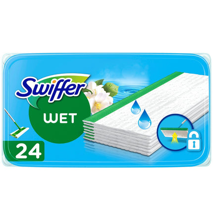 Sweeper Moist Floor Cloths 24 pcs