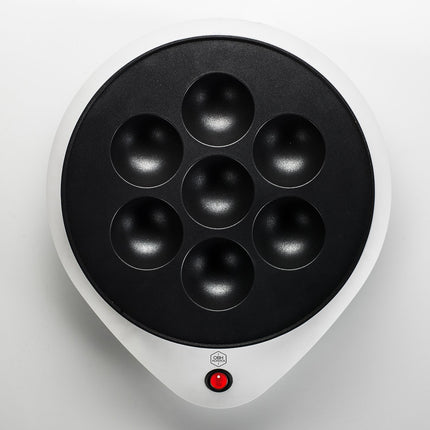 Sweet Moments Donut Maker 800W for 7 Danish Donuts at Once, Non-Stick Coating