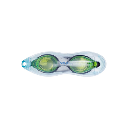 Swimming Goggles, Anti-Fog, Black/Green