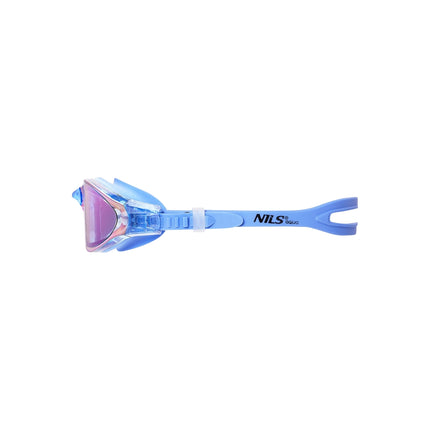 Swimming Goggles, Anti-Fog, UV Protection, Blue/Rainbow