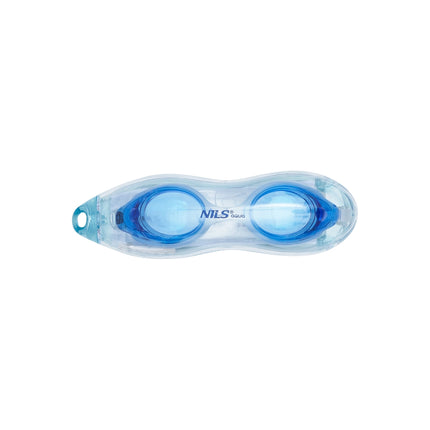 Swimming Goggles, Anti-Fog, UV Protection, White/Blue