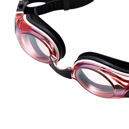 Swimming Goggles, Black/Rainbow, Anti-Fog, UV Protection