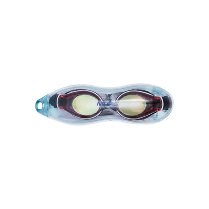 Swimming Goggles, Black/Rainbow, Anti-Fog, UV Protection