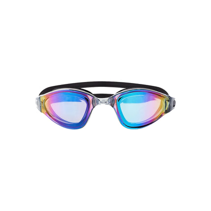 Swimming Goggles, Black/Rainbow, Anti-Fog, UV Protection