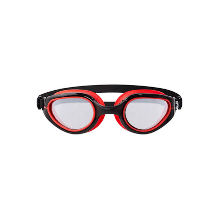 Swimming Goggles, Black/Red, Anti-Fog, UV Protection