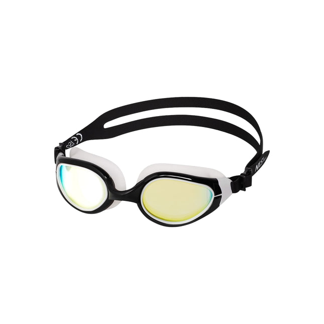 Swimming Goggles, Black/White, Anti-Fog, UV Protection