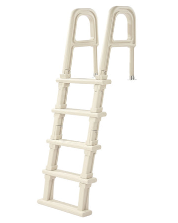 Swimming Pool Ladder, 5-Step Double Handrails, 300 lb