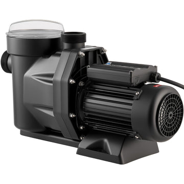 Swimming Pool Pump 1300W, 28,800 L/H, 24-Hour Timer, Filter Basket
