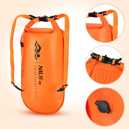 Swimming Safety Buoy With 28L Dry Bag, Backpack