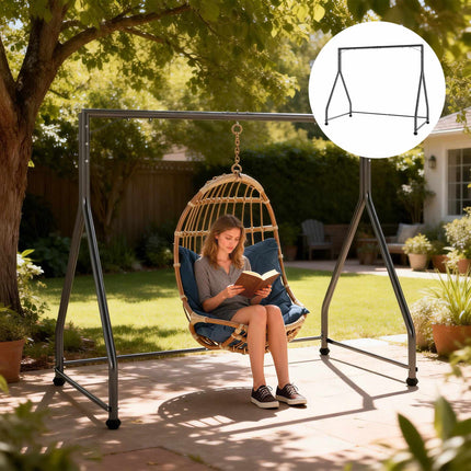 Swing Frame, 360kg Capacity, Steel, 2-3 Seater