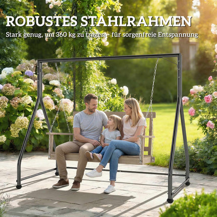 Swing Frame, 360kg Capacity, Steel, 2-3 Seater