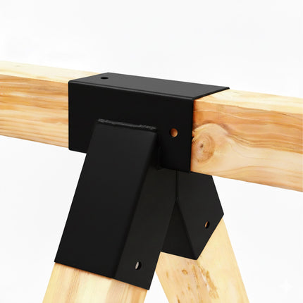 Swing Frame Connector, A-Shape, Steel, Weatherproof