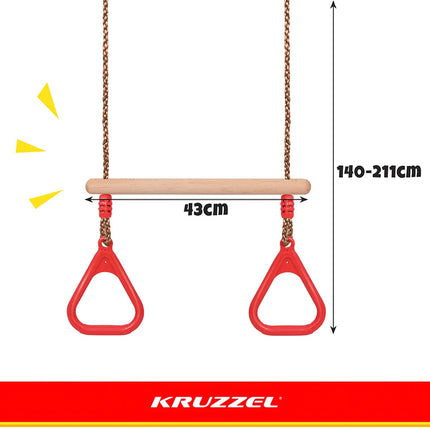 Swing - trapeze Kruzzel 25383