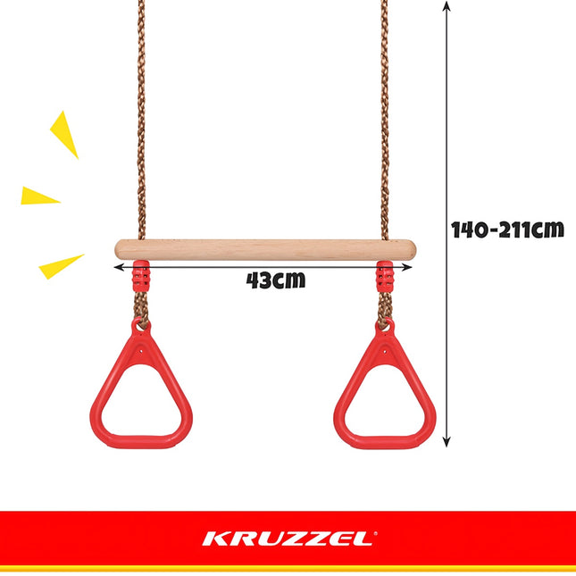 Schommel - trapeze Kruzzel 25383