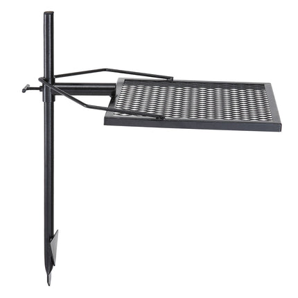 Swivel Campfire Grill, Heavy-Duty Steel, Adjustable Height
