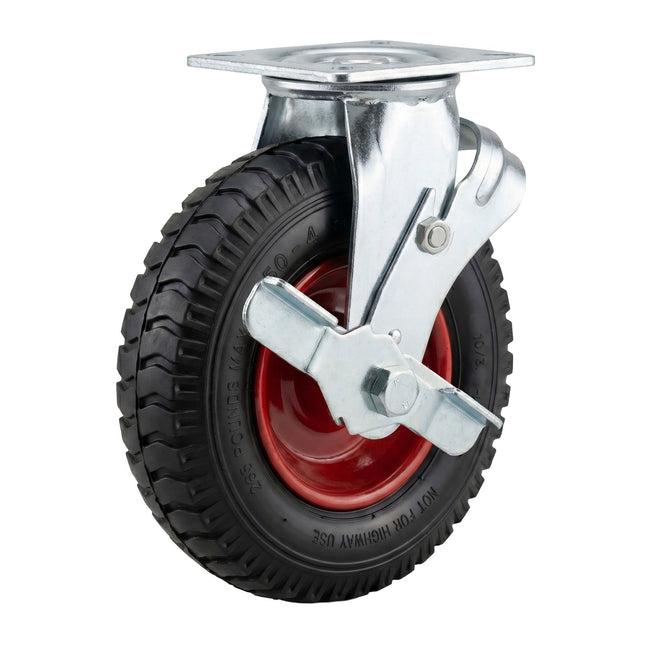 Swivel Castor Wheel with Brake, 120kg Load Capacity