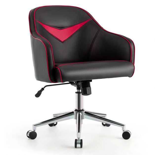 Swivel Office Chair, Adjustable Height, Recline, Lumbar Support