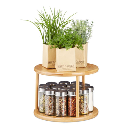 Swivel kitchen shelf