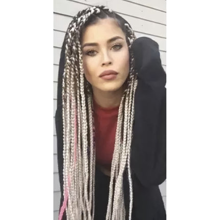 Synthetic hair braids blonde Soulima 23556
